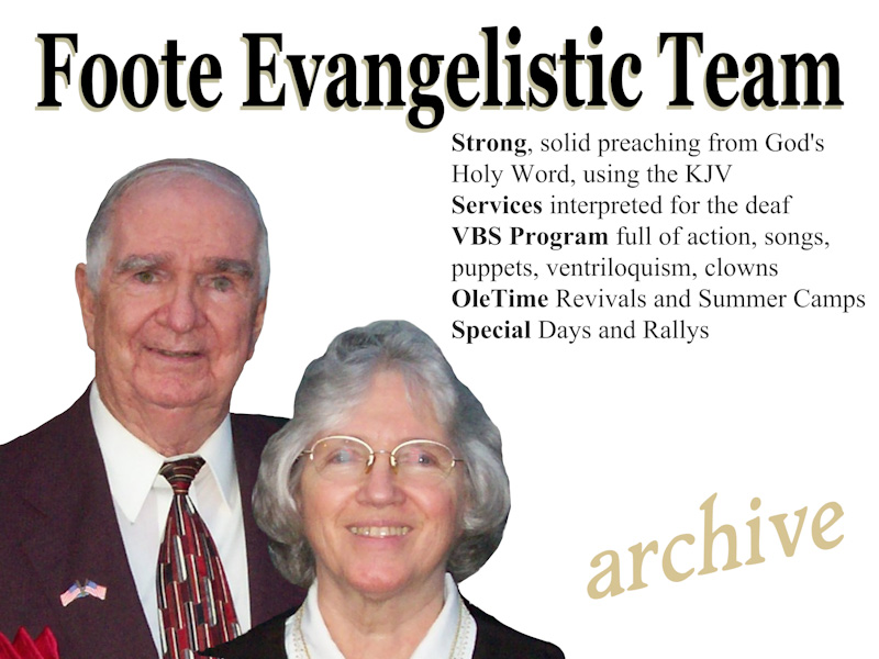 Foote Evangelistic Team